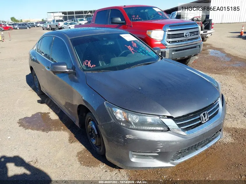 HONDA ACCORD 2014, VIN 1HGCR3F86EA015185