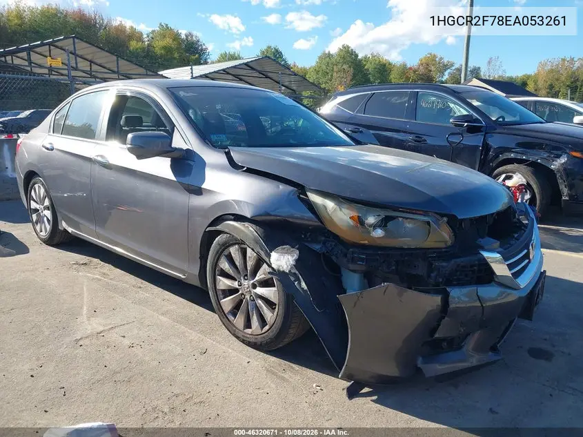 HONDA ACCORD 2014, VIN 1HGCR2F78EA053261