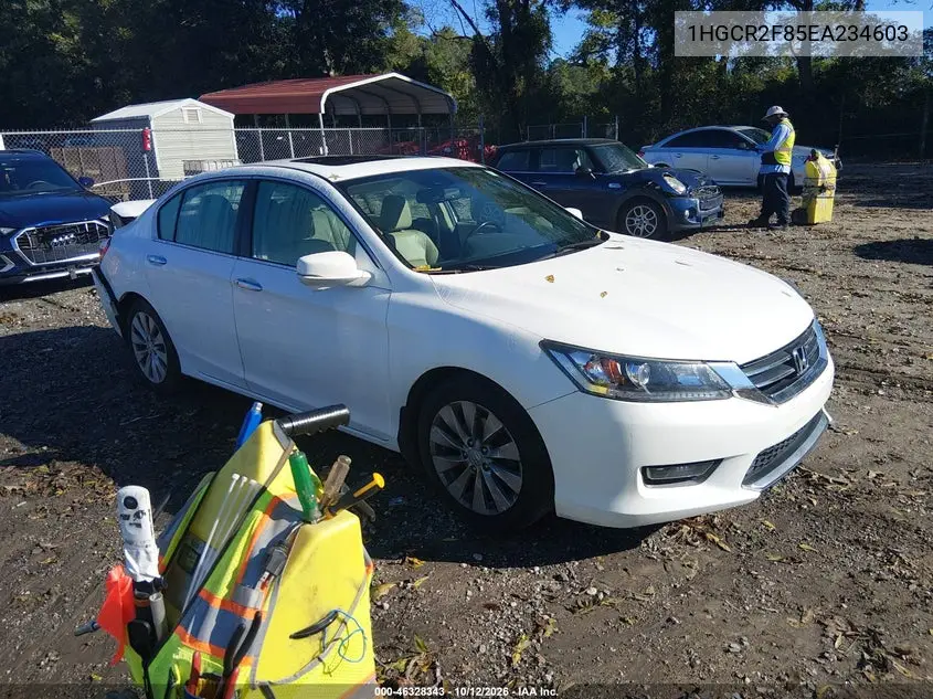 HONDA ACCORD 2014, VIN 1HGCR2F85EA234603