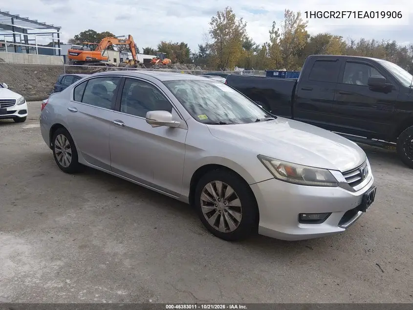 HONDA ACCORD 2014, VIN 1HGCR2F71EA019906