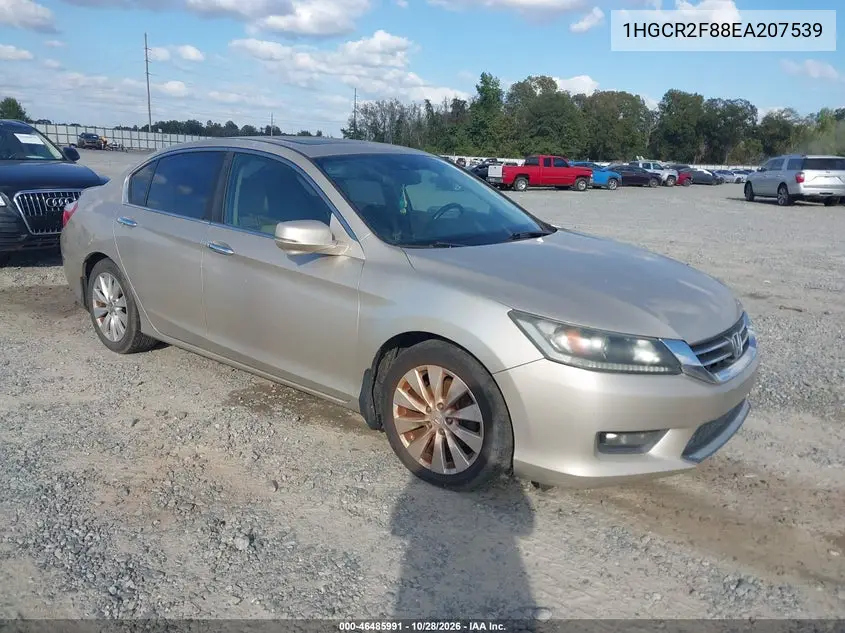 HONDA ACCORD 2014, VIN 1HGCR2F88EA207539