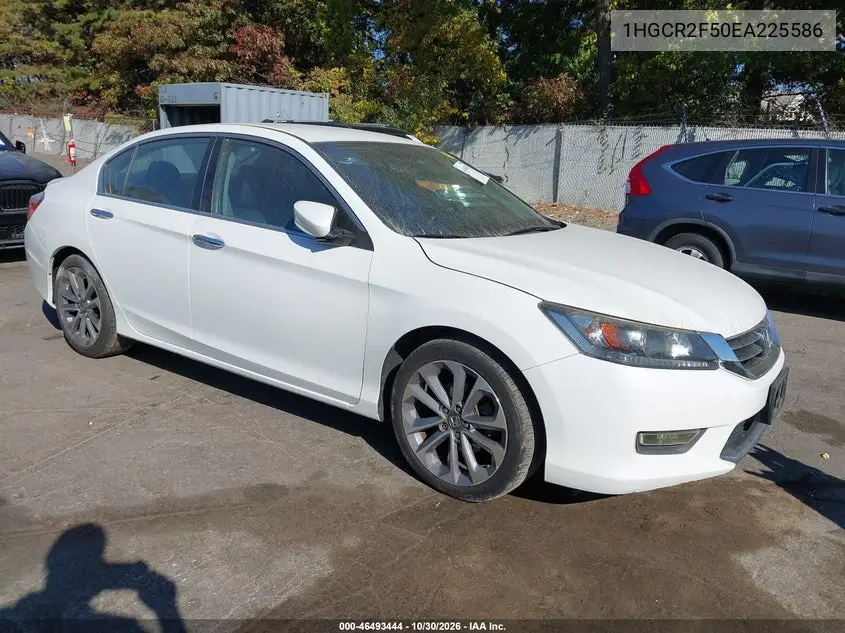 HONDA ACCORD 2014, VIN 1HGCR2F50EA225586