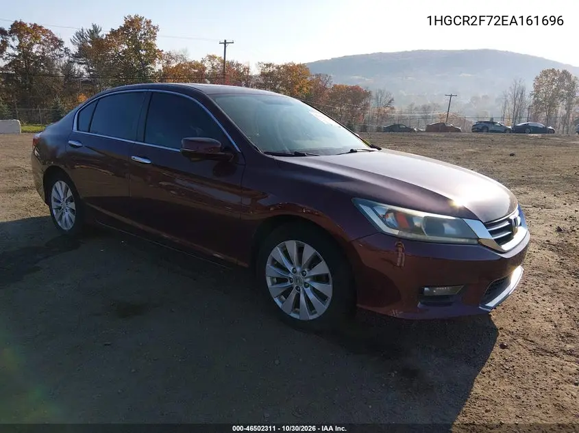 HONDA ACCORD 2014, VIN 1HGCR2F72EA161696