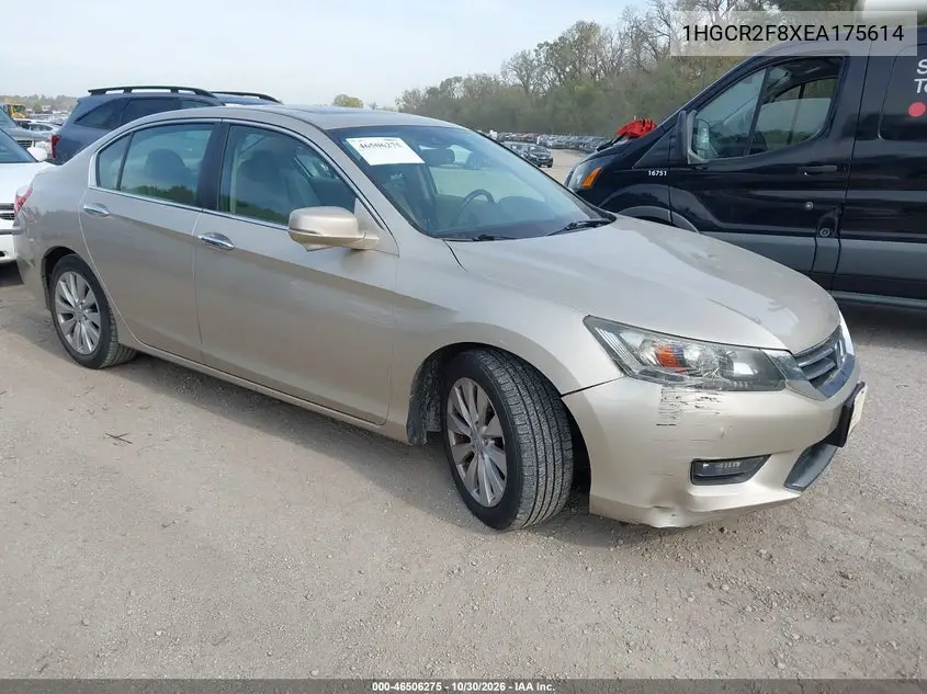 HONDA ACCORD 2014, VIN 1HGCR2F8XEA175614