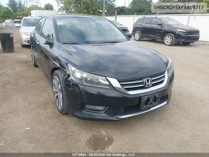 HONDA ACCORD 2015, VIN 1HGCR2F5XFA808717