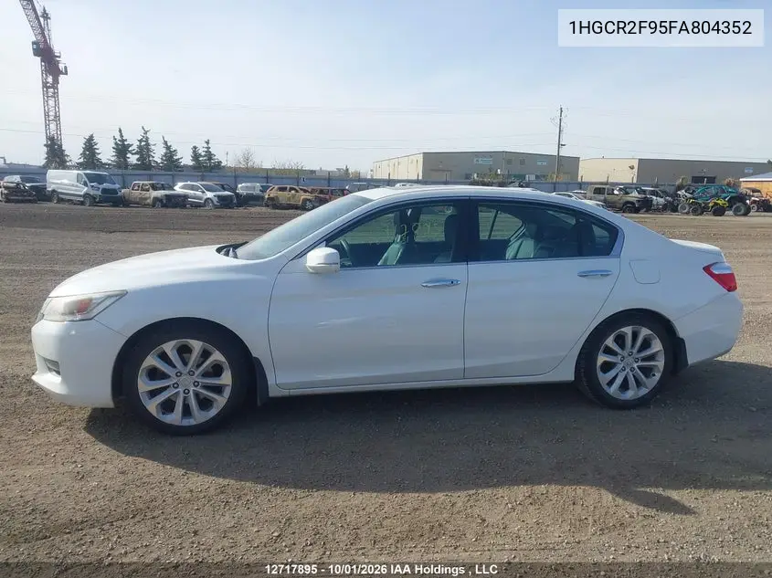 2015 HONDA ACCORD VIN 1HGCR2F95FA804352 — фото 15