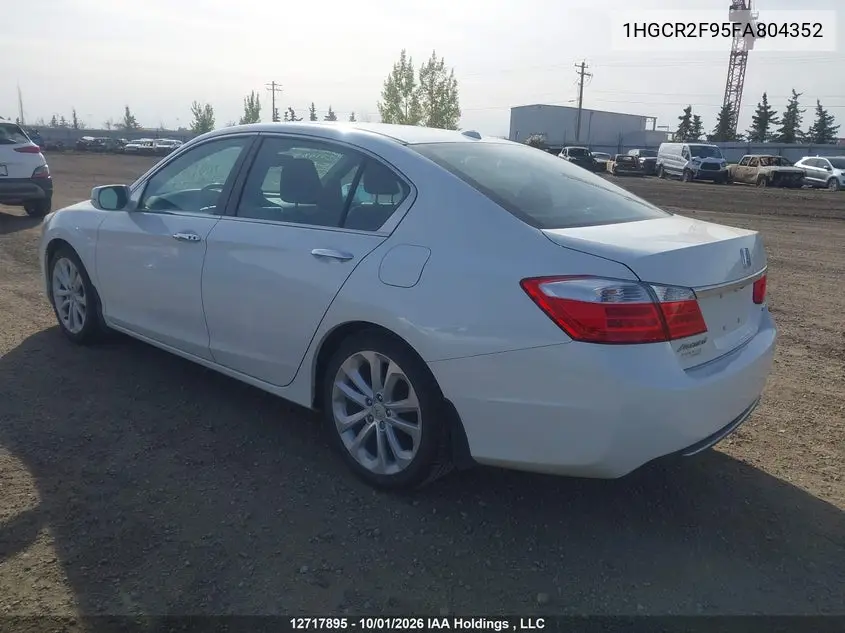 2015 HONDA ACCORD VIN 1HGCR2F95FA804352 — фото 3