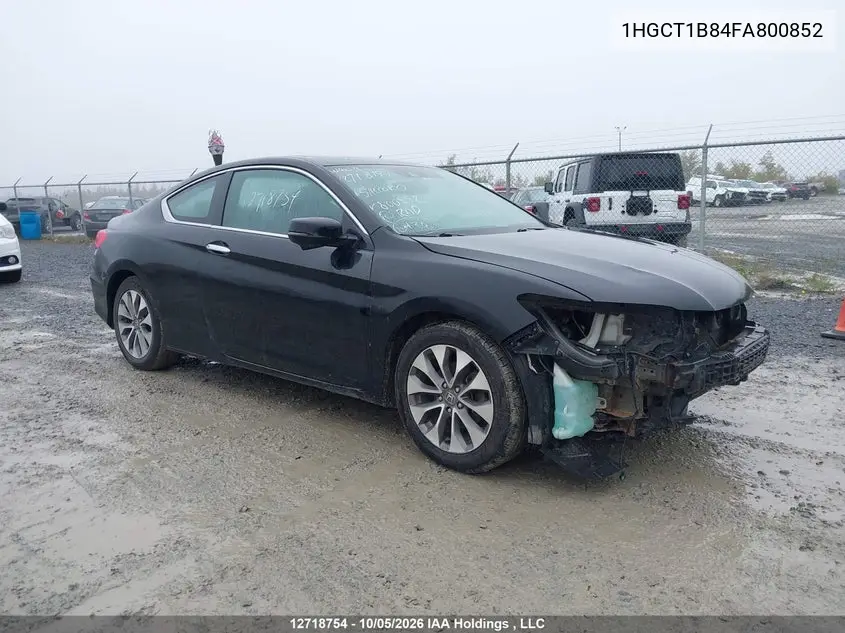HONDA ACCORD 2015, VIN 1HGCT1B84FA800852