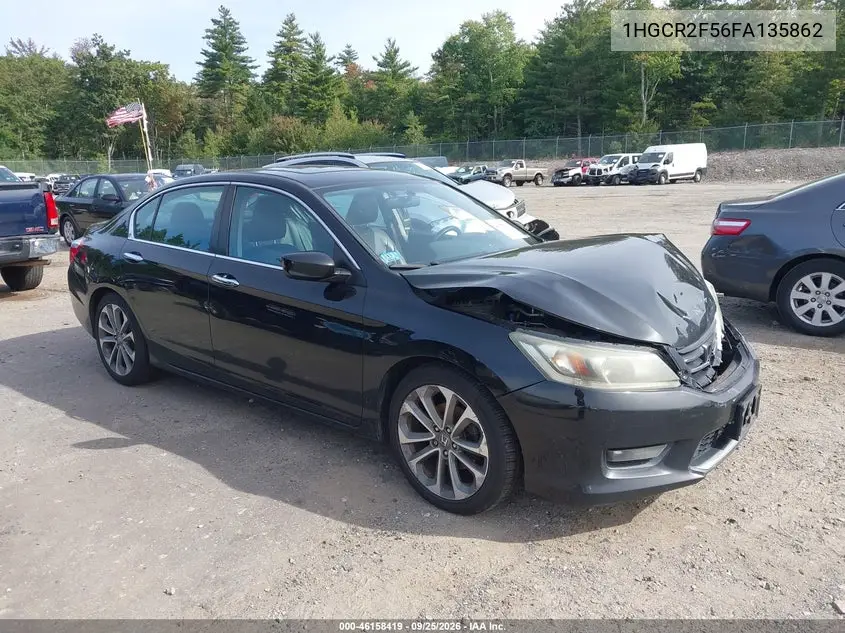 HONDA ACCORD 2015, VIN 1HGCR2F56FA135862