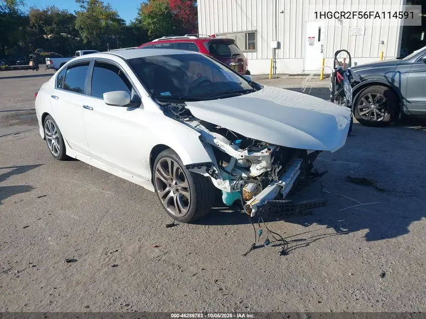 HONDA ACCORD 2015, VIN 1HGCR2F56FA114591
