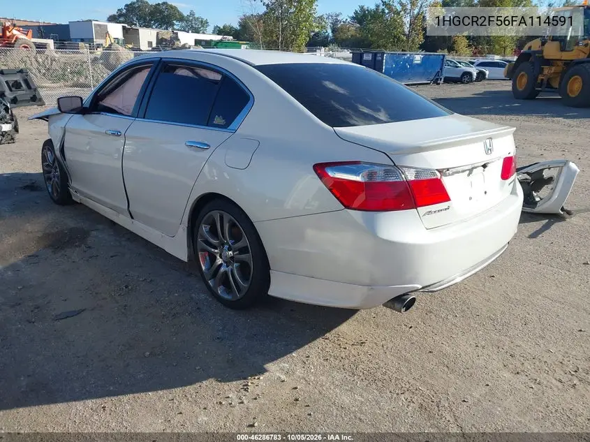 2015 HONDA ACCORD VIN 1HGCR2F56FA114591 — фото 3