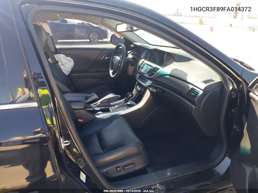 2015 HONDA ACCORD VIN 1HGCR3F89FA014372 — фото 5