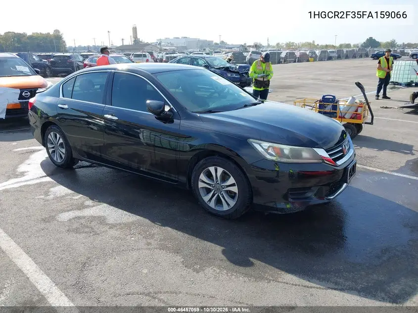 HONDA ACCORD 2015, VIN 1HGCR2F35FA159066