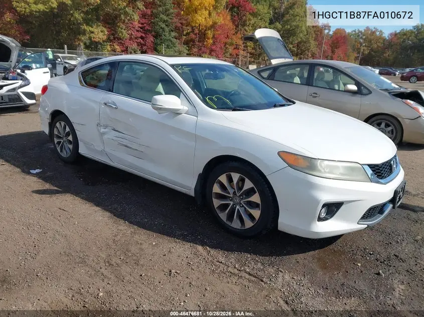 HONDA ACCORD 2015, VIN 1HGCT1B87FA010672