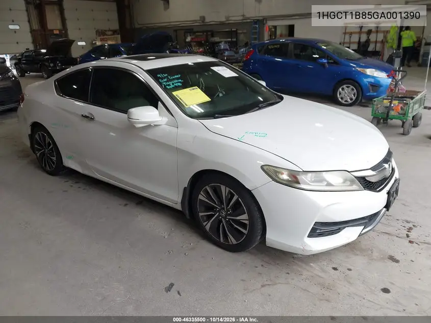 HONDA ACCORD 2016, VIN 1HGCT1B85GA001390