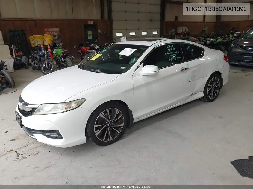 2016 HONDA ACCORD VIN 1HGCT1B85GA001390 — фото 2