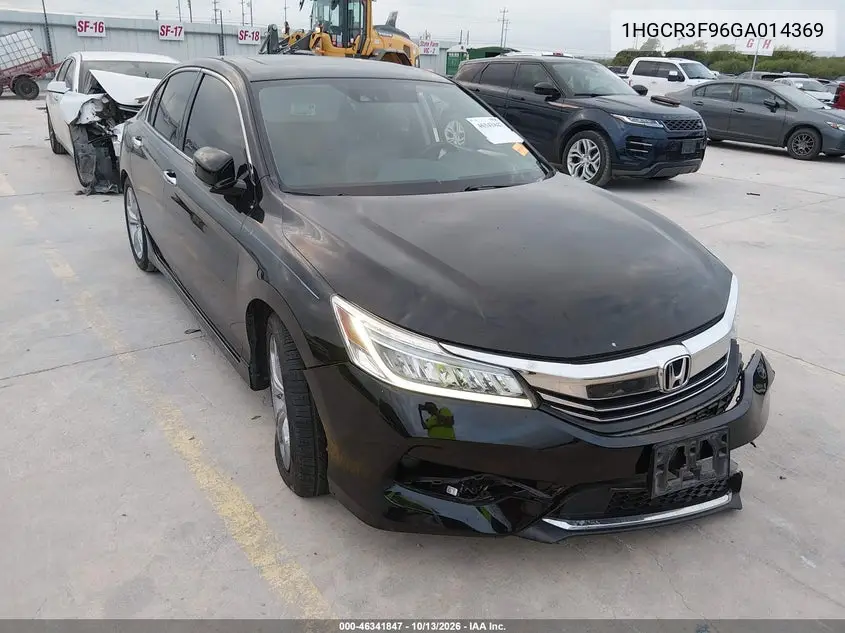 HONDA ACCORD 2016, VIN 1HGCR3F96GA014369