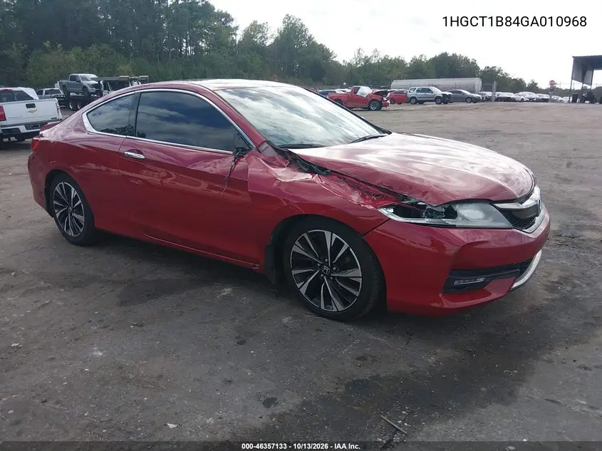HONDA ACCORD 2016, VIN 1HGCT1B84GA010968