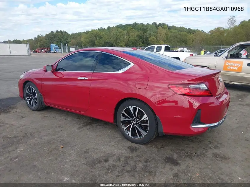 2016 HONDA ACCORD VIN 1HGCT1B84GA010968 — фото 3