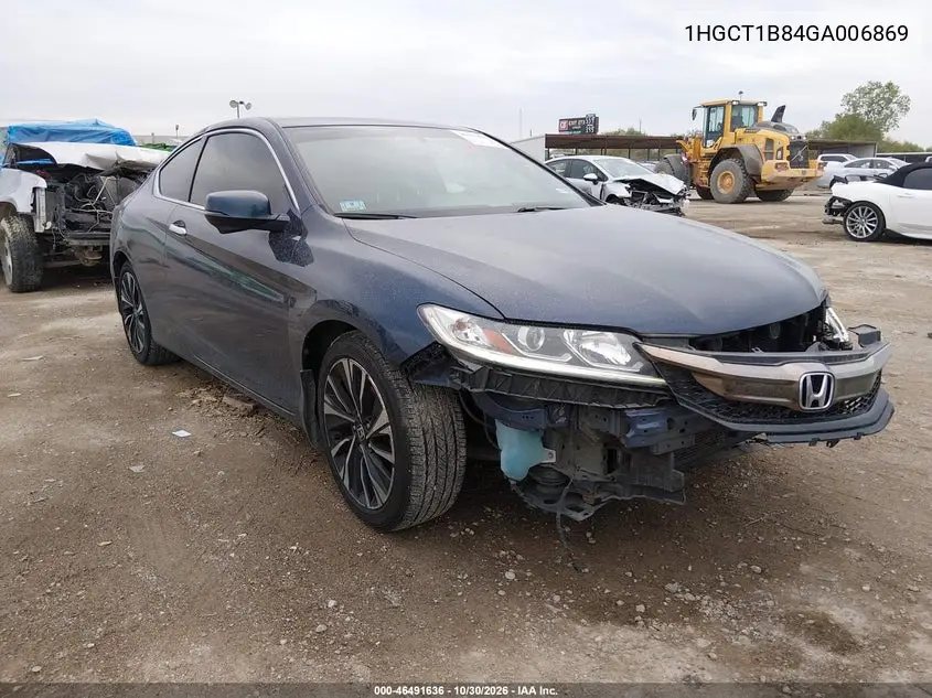 HONDA ACCORD 2016, VIN 1HGCT1B84GA006869