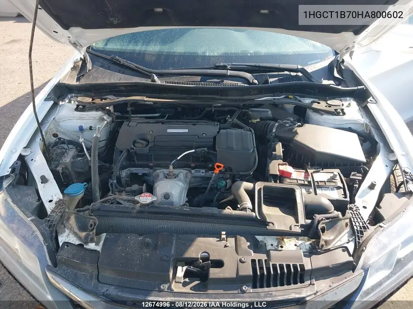 2017 HONDA ACCORD VIN 1HGCT1B70HA800602 — фото 10
