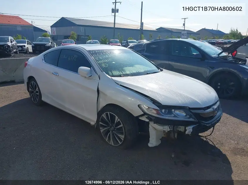 2017 HONDA ACCORD VIN 1HGCT1B70HA800602 — фото 13