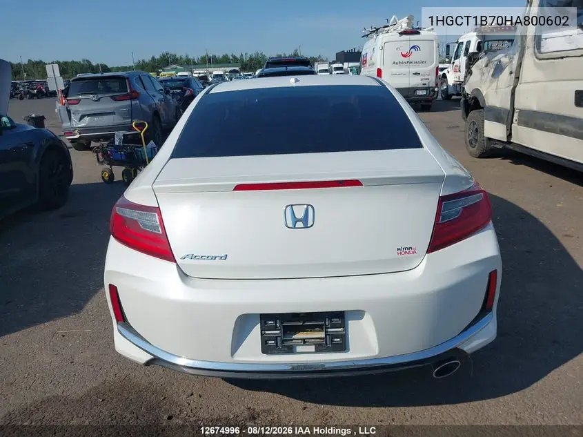 2017 HONDA ACCORD VIN 1HGCT1B70HA800602 — фото 16