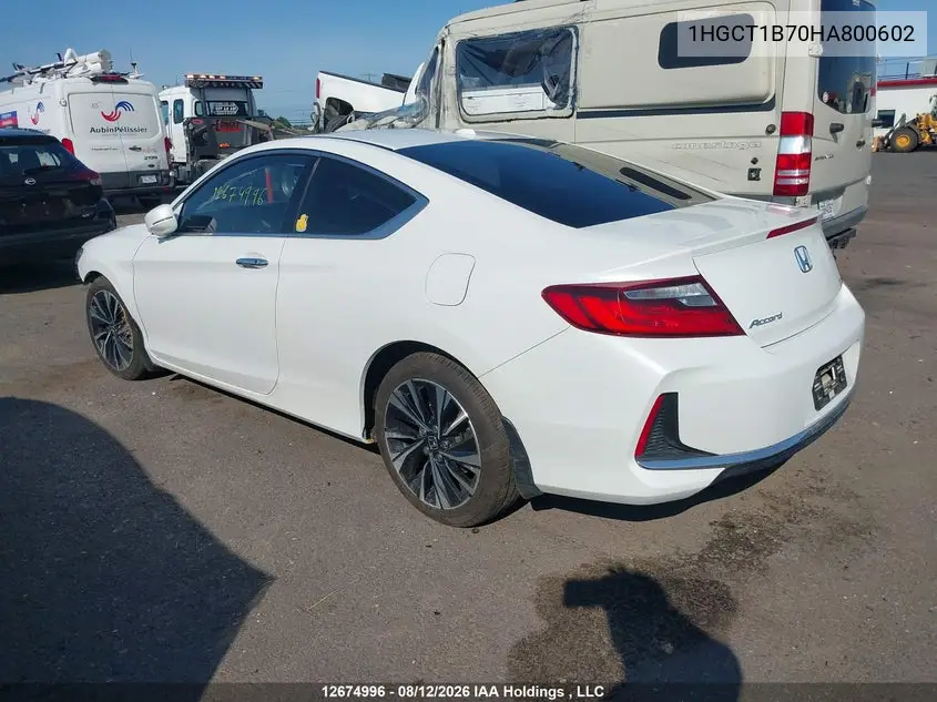 2017 HONDA ACCORD VIN 1HGCT1B70HA800602 — фото 3