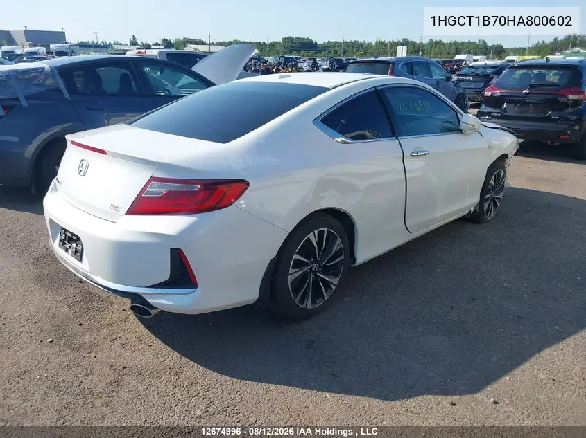 2017 HONDA ACCORD VIN 1HGCT1B70HA800602 — фото 4