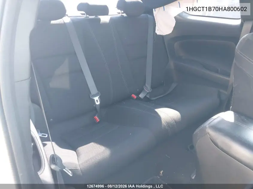 2017 HONDA ACCORD VIN 1HGCT1B70HA800602 — фото 8