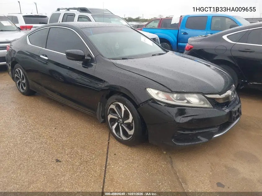 HONDA ACCORD 2017, VIN 1HGCT1B33HA009655