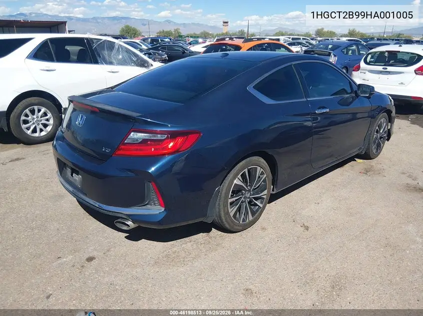 2017 HONDA ACCORD VIN 1HGCT2B99HA001005 — фото 4