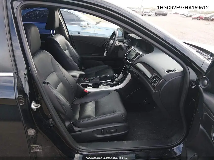 2017 HONDA ACCORD VIN 1HGCR2F97HA159612 — фото 5