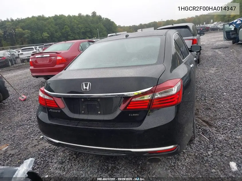 2017 HONDA ACCORD VIN 1HGCR2F00HA014347 — фото 16