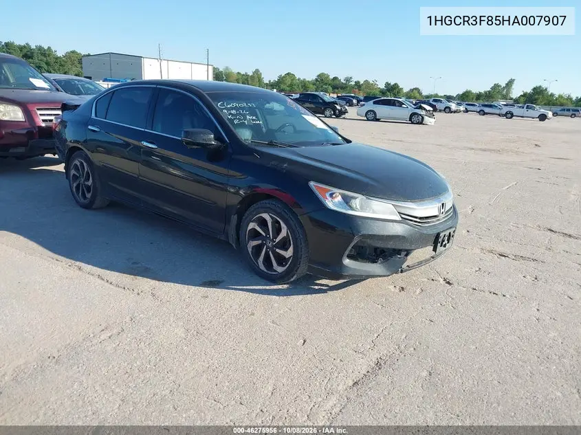 HONDA ACCORD 2017, VIN 1HGCR3F85HA007907