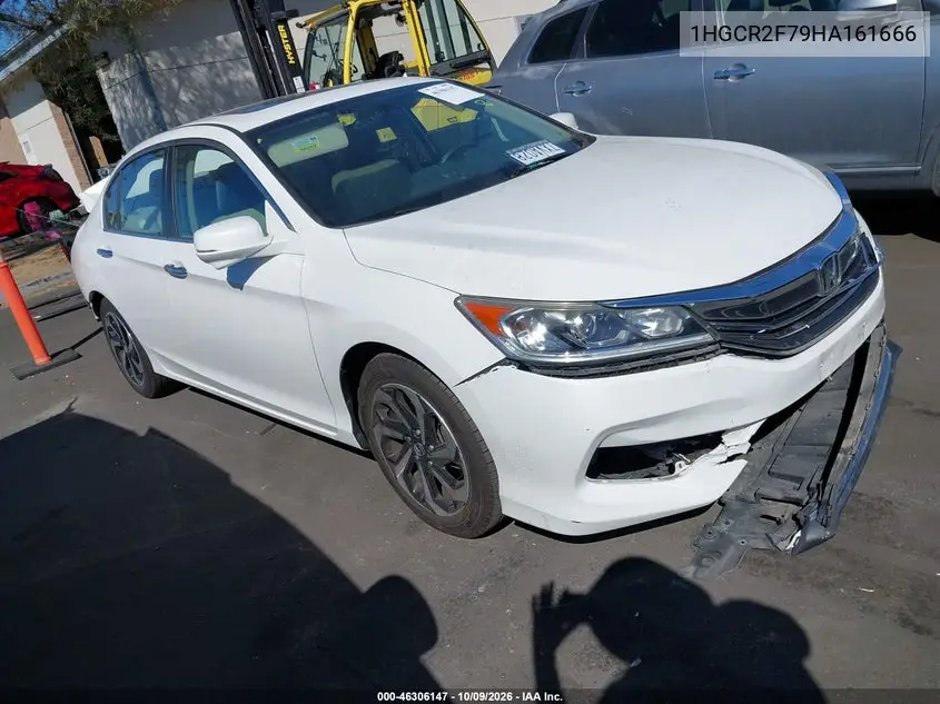 HONDA ACCORD 2017, VIN 1HGCR2F79HA161666