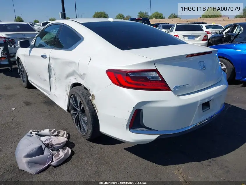 2017 HONDA ACCORD VIN 1HGCT1B71HA007079 — фото 3