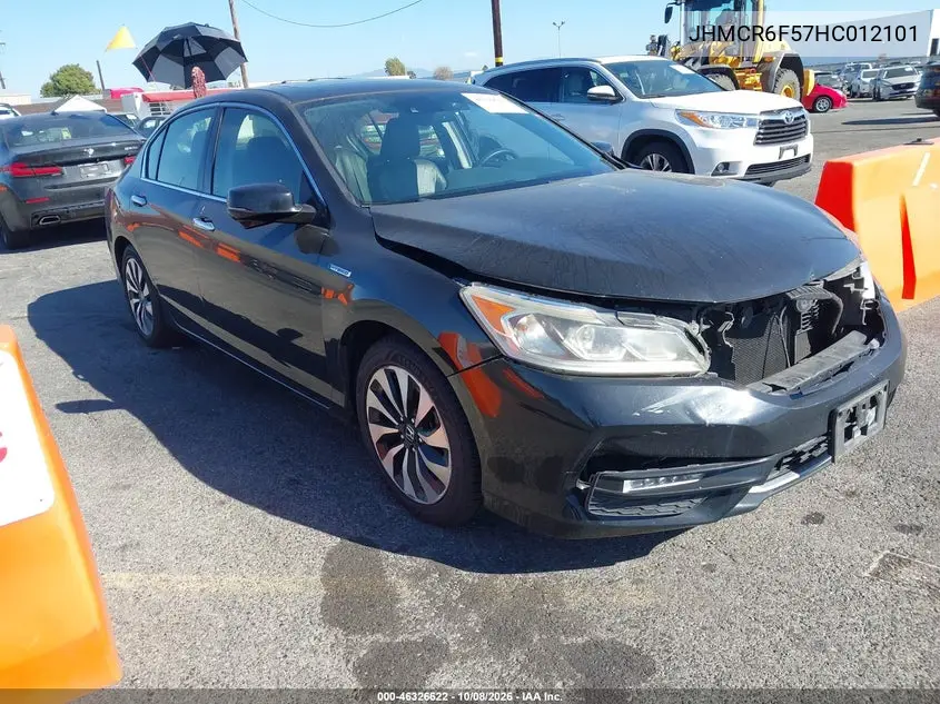 HONDA ACCORD 2017, VIN JHMCR6F57HC012101