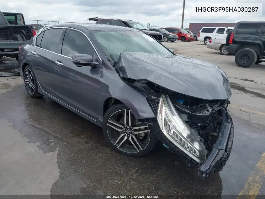HONDA ACCORD 2017, VIN 1HGCR3F95HA030287