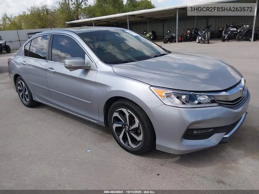 HONDA ACCORD 2017, VIN 1HGCR2F85HA263572