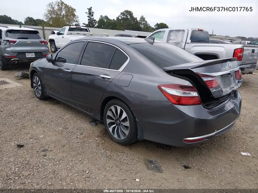 2017 HONDA ACCORD VIN JHMCR6F37HC017765 — фото 3