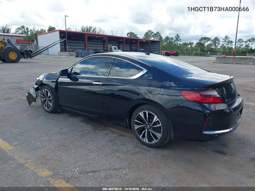2017 HONDA ACCORD VIN 1HGCT1B73HA000666 — фото 3