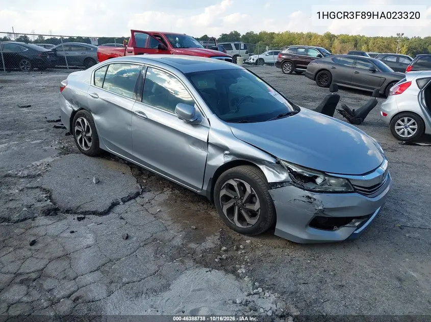 HONDA ACCORD 2017, VIN 1HGCR3F89HA023320