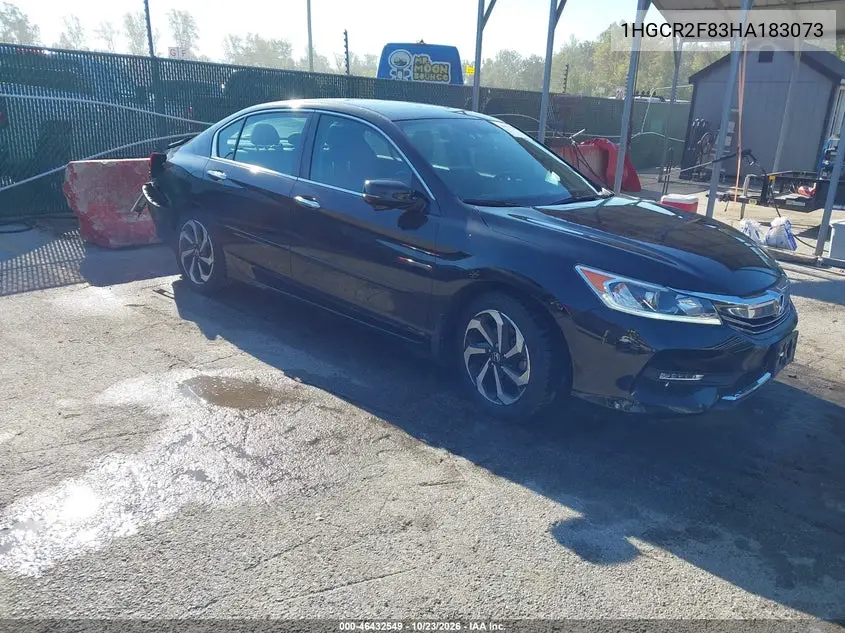 HONDA ACCORD 2017, VIN 1HGCR2F83HA183073