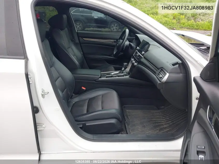 2018 HONDA ACCORD VIN 1HGCV1F32JA808983 — фото 5