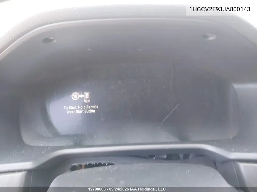 2018 HONDA ACCORD VIN 1HGCV2F93JA800143 — фото 14