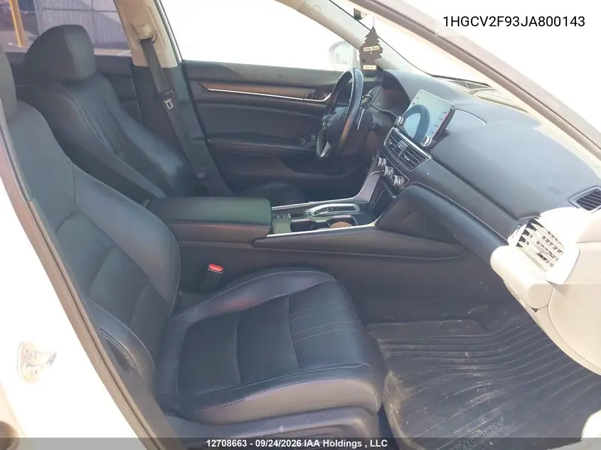 2018 HONDA ACCORD VIN 1HGCV2F93JA800143 — фото 5