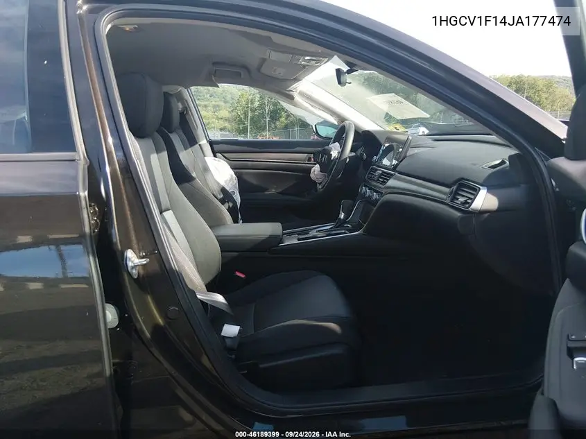 2018 HONDA ACCORD VIN 1HGCV1F14JA177474 — фото 5