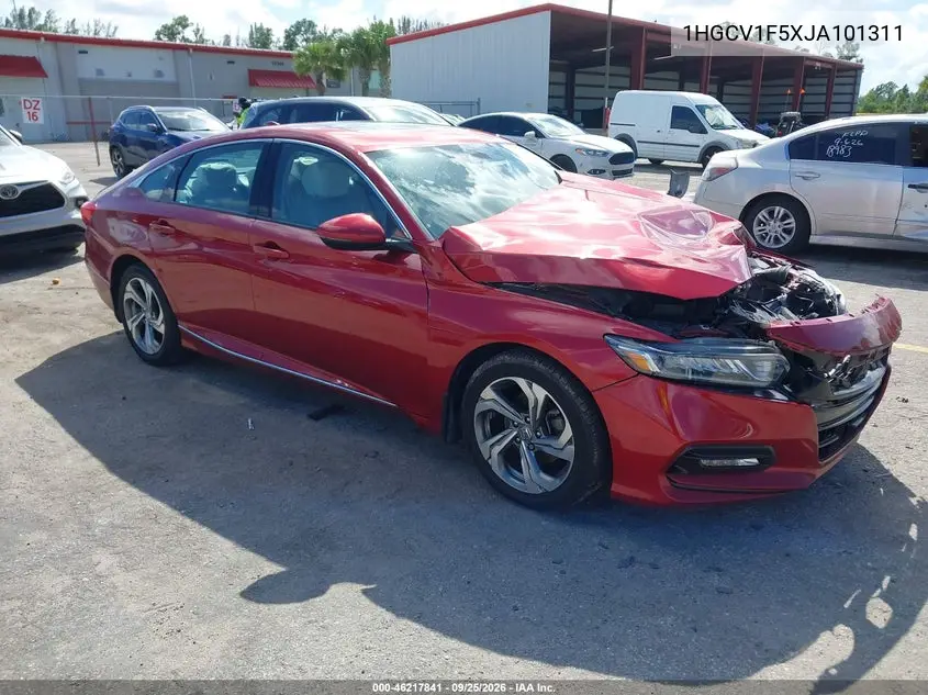 HONDA ACCORD 2018, VIN 1HGCV1F5XJA101311