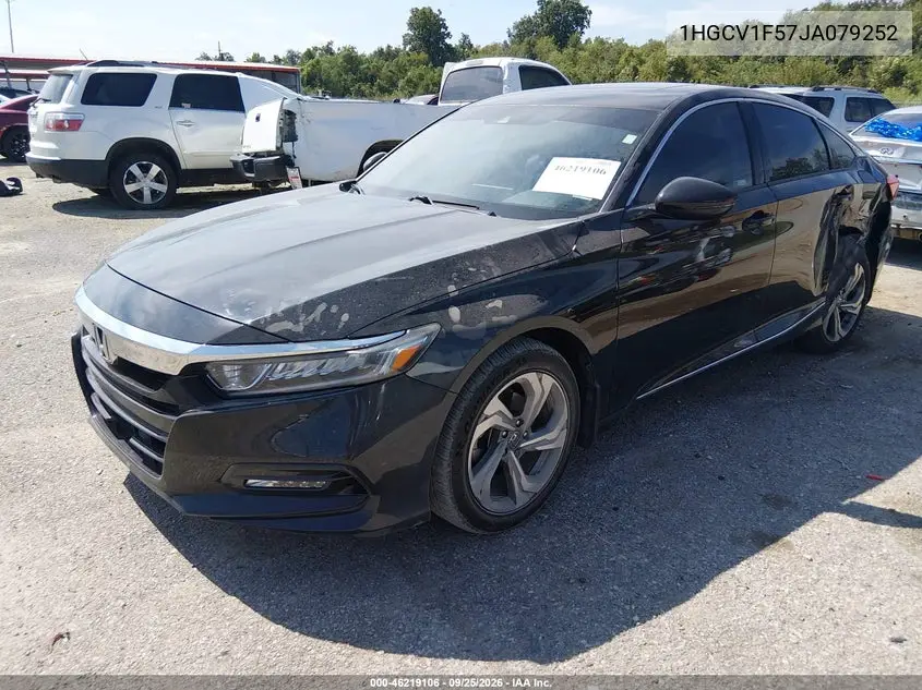 2018 HONDA ACCORD VIN 1HGCV1F57JA079252 — фото 2